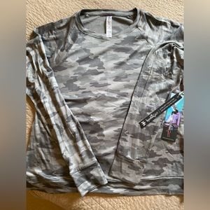 Kyodan Girls Cross Back Long Sleeve Shirt